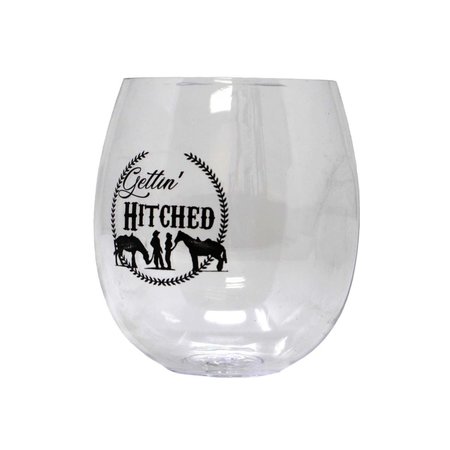 ZEES CREATIONS Getting Hitched EverDrinkware Wine Tumbler ED1001-H1